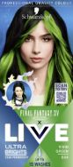 Attēls LIVE Final Fantasy matu krāsa 024 - Spilgti zaļš