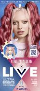 Attēls LIVE Final Fantasy matu krāsa 025 - Pelēcīgi rozā