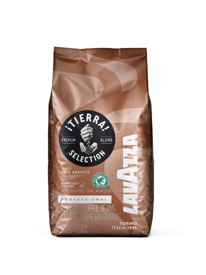 Picture of LAVAZZA Tierra 100% arabika kafijas pupiņas 1000g