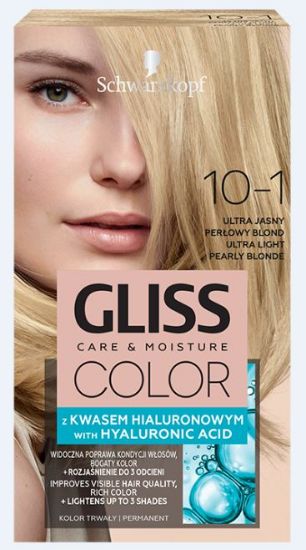Picture of GLISS COLOR matu krāsa Color 10-1 īpaši gaiši pērļu blonds
