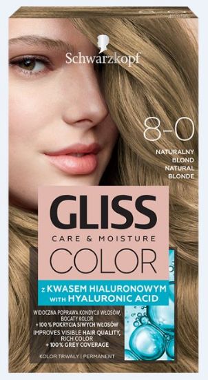 Picture of GLISS COLOR matu krāsa Color 8-0 dabīgi blonds