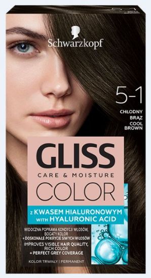 Picture of GLISS COLOR matu krāsa Color 5-1 vēsi brūns