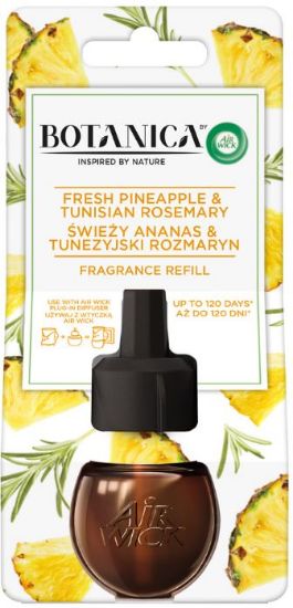 Picture of BOTANICA elektriskā rezerve Fresh Pineapple & Tunisian Rosemary 19ml