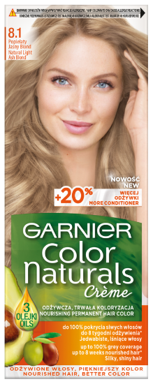 Picture of GARNIER Color Naturals matu krāsa nr.8.1 110ml