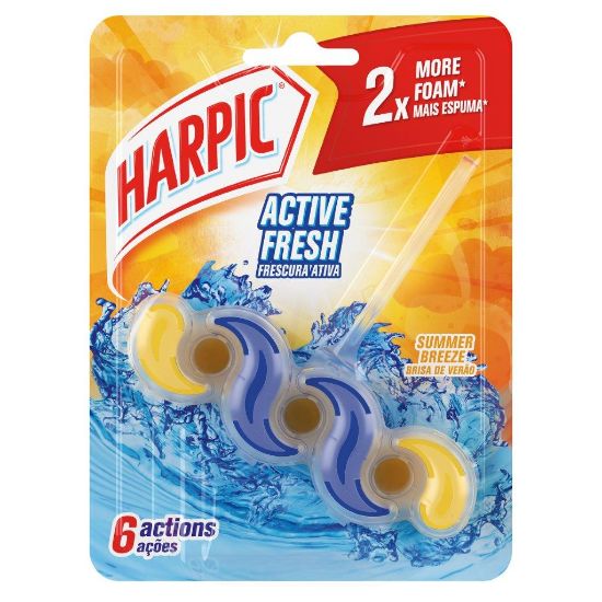 Picture of HARPIC Fresh Power Summer Breeze/Sparkling citrus tualetes bloks 35g
