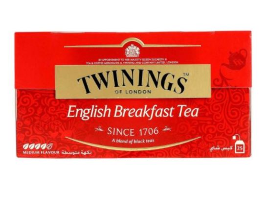 Picture of TWININGS ENGLISH BREAKFAST melnā tēja 25TM