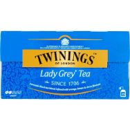 Attēls TWININGS LADY GREY melnā tēja 25TM