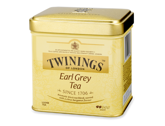 Picture of TWININGS EARL GREY melnā tēja, 100g