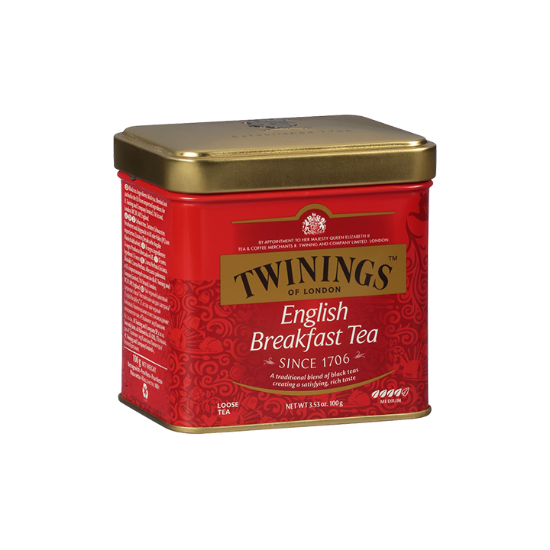 Picture of TWININGS ENGLISH BREAKFAST melnā tēja, 100g