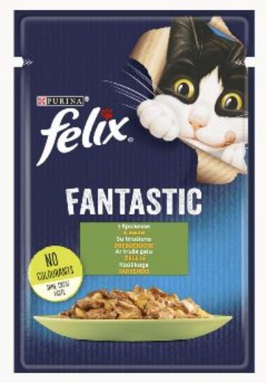 Picture of FELIX FANTASTIC konservs kaķiem (trusis) 85g