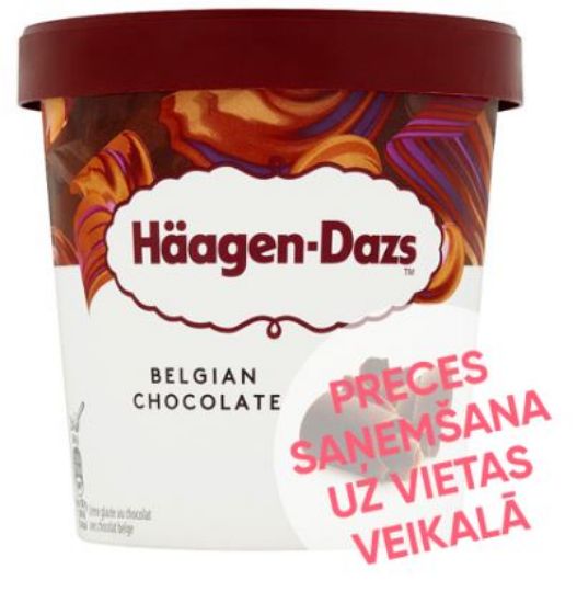 Picture of HAAGEN-DAZS Saldējums ar Beļģu šokolādi, 460ml