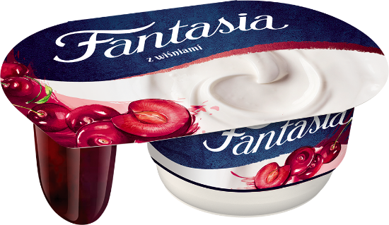 Picture of FANTASIA krēmveida jogurts ar ķiršiem, 118g