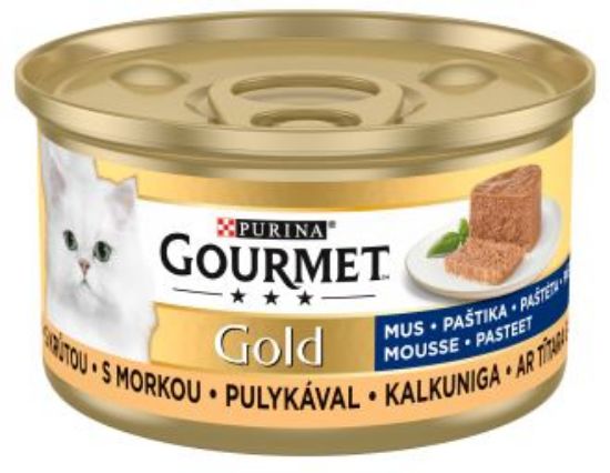 Picture of GOURMET GOLD pastētes konservs kaķiem (tītars) 85g