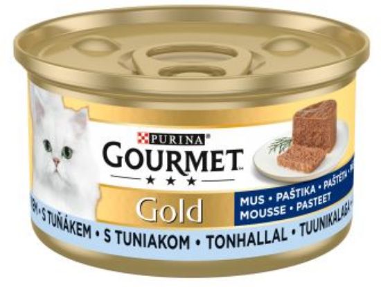 Picture of GOURMET GOLD pastētes konservs kaķiem (tuncis) 85g