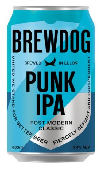 Picture of BREWDOG Punk IPA alus skārdenē 0,33l, alk. 5,4%