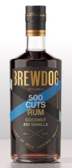Picture of BREWDOG 500 Cuts Coconut & Vanilla rums 0,7l, alk. 40%