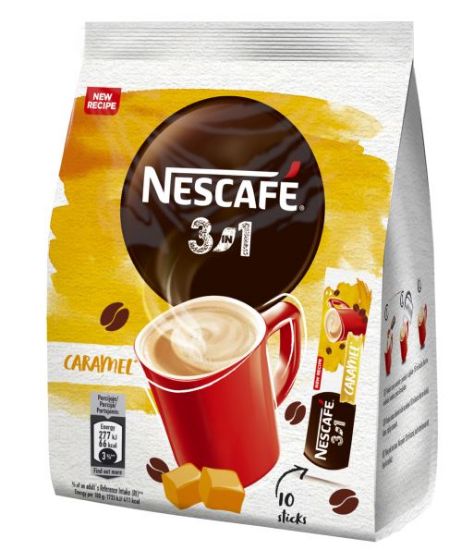 Picture of NESCAFE Caramel 3in1 šķīstošā kafija (10x16g),160g