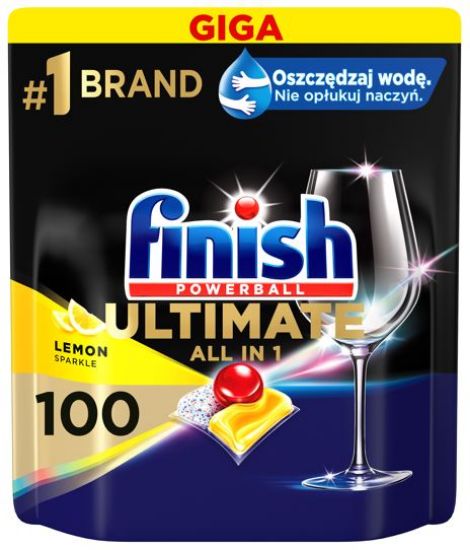Picture of FINISH Ultimate Lemon trauku mazgāšanas automātiem 100 gab