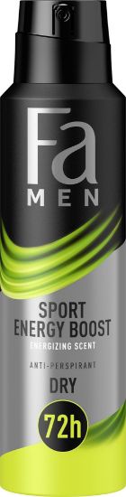 Picture of FA MEN dezodorants spray Sport Energy Boost,150ml