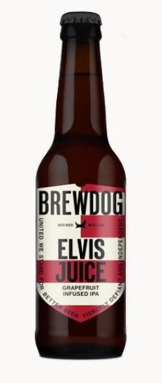 Picture of BREWDOG Elvis Juice alus pudelē 0,33l, alk.6,5% D