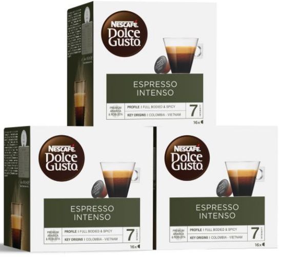 Picture of NESCAFE Dolce Gusto kafija Espresso Intenso komplekts 3x112g