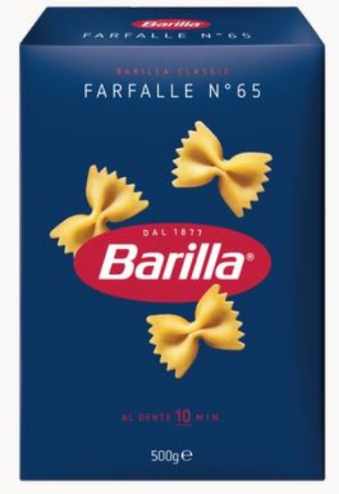 Picture of BARILLA FARFALLE pasta 500g