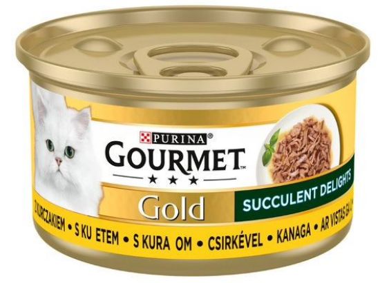 Picture of GOURMET GOLD DELIGHTS konservs kaķiem (vista) 85g
