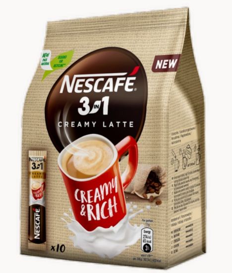 Picture of NESCAFE Creamy Latte 3in1 šķīstošā kafija (10x15g) 150g