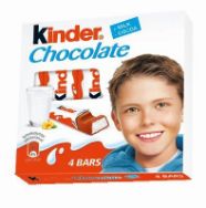 Attēls KINDER CHOCOLATE piena šokolāde bērniem, 50g
