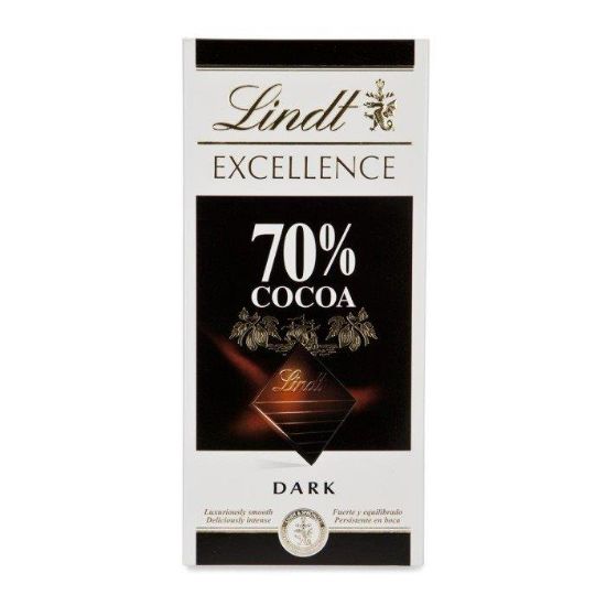 Picture of LINDT Excellence Tumšā šokolāde 70% kakao, 100g