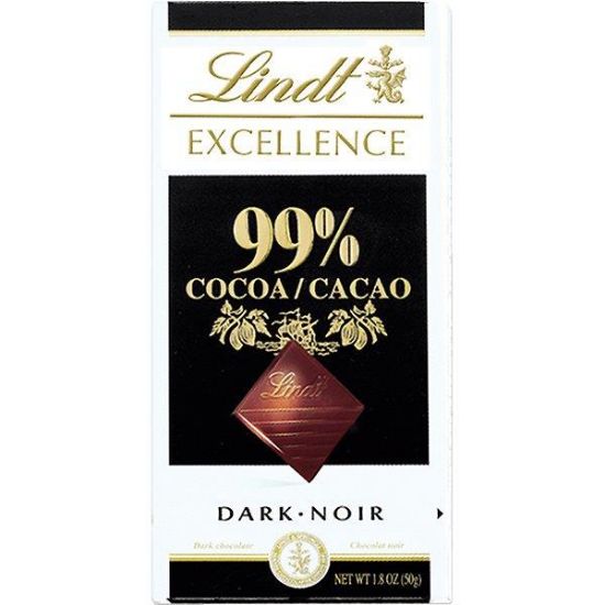 Picture of LINDT Excellence Tumšā šokolāde 99% kakao, 50g