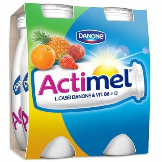 Picture of ACTIMEL jogurta dzēriens ar multiaugļu garšu 4*100g
