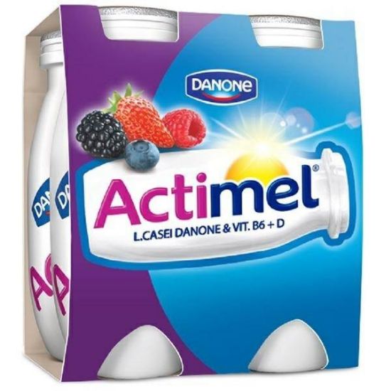 Picture of ACTIMEL jogurta dzēriens ar meža ogu garšu 4*100g