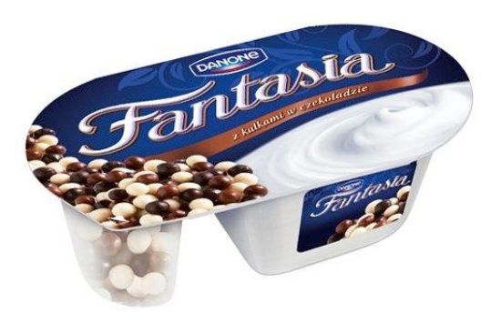 Picture of FANTASIA krēmveida jogurts ar šokolādes bumbiņām 100g