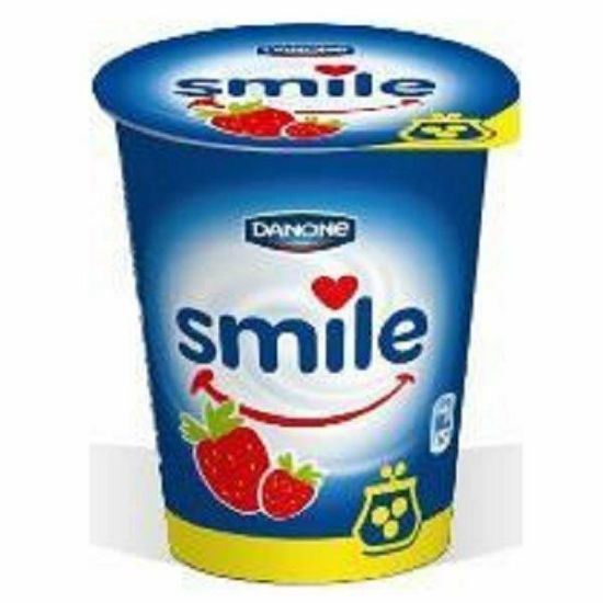 Picture of SMILE jogurta deserts ar zemeņu garšu 370g