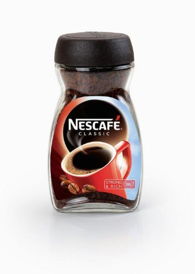 Picture of NESCAFE Classic šķīstošā kafija (stikls), 100g