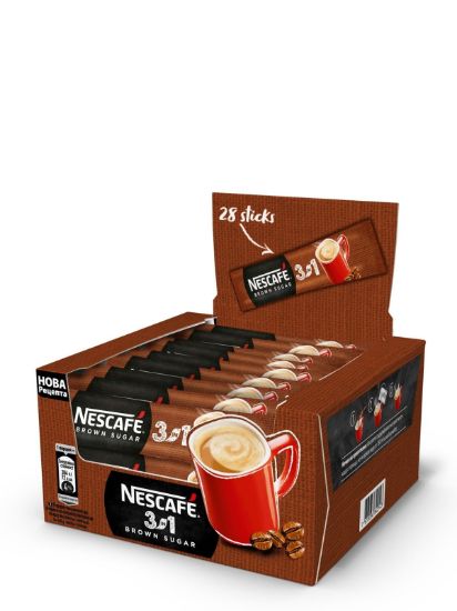 Picture of NESCAFE Brown Sugar 3in1 šķīstošā kafija 28x16.5g