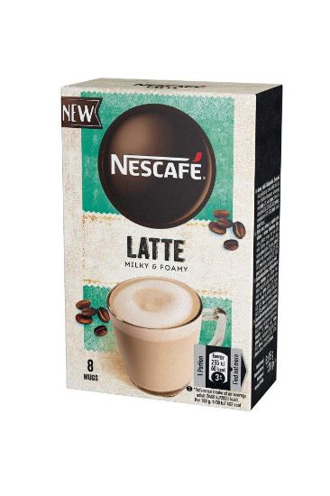 Picture of NESCAFE Latte šķīstošās kafijas dzēriens (8x15g), 120g