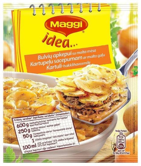 Picture of MAGGI Idea garšviela Kartupeļu sacepumam ar malto gaļu, 42g