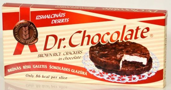 Picture of DR. CHOCOLATE Galetes rīsu šokolādes glazūrā, 42g