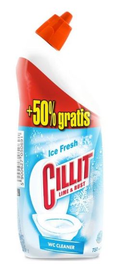 Picture of CILLIT wc tīrīšanas līdzeklis Ice Fresh 500+250ml