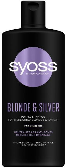 Picture of SYOSS šampūns Blonde & Silver, 440ml