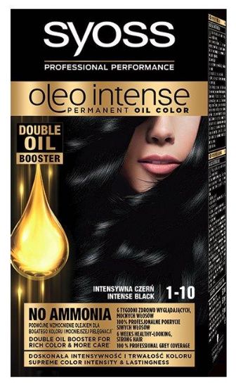 Picture of SYOSS Oleo Intense matu krāsa 1-10 Intensīvi melns