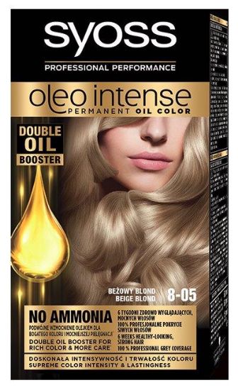 Picture of SYOSS Oleo Intense matu krāsa 8-05 Bēši blonds
