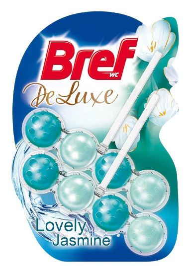 Picture of BREF Power aktiv DeLuxe Lovely Jasmin tualetes bloks,2x50g