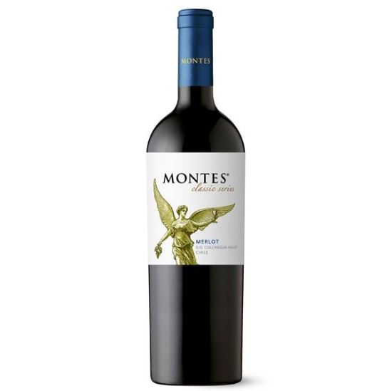 Picture of MONTES Classic Merlot vīns 0.75l, alk.14,5%