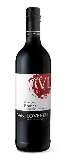 Picture of (IZPARDOŠANA) VAN LOVEREN African Java Pinotage sarkanvīns 0.75l, alk. 13.5%