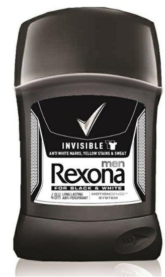 Picture of REXONA Black&White sausais dezodorants vīriešiem, 40ml