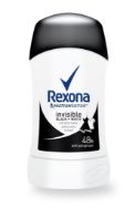 Attēls REXONA Invisible Black&White sausais dezodorants sievietēm, 40ml