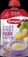 Attēls SEMPER graudu piena putra ar mango un vīnogām,6m., 120g